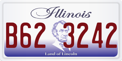 IL license plate B623242