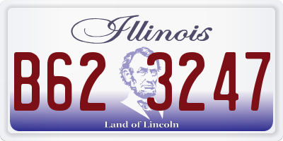 IL license plate B623247