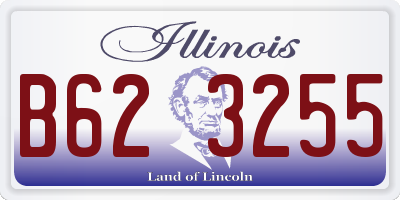 IL license plate B623255
