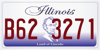 IL license plate B623271