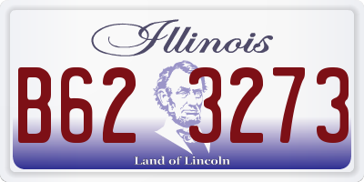 IL license plate B623273