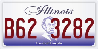 IL license plate B623282