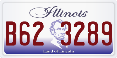 IL license plate B623289