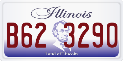 IL license plate B623290