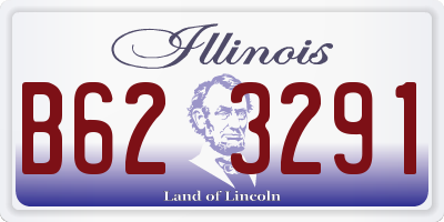 IL license plate B623291
