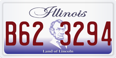 IL license plate B623294