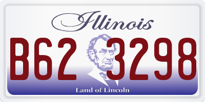 IL license plate B623298