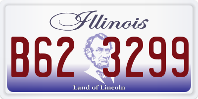 IL license plate B623299