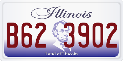 IL license plate B623902