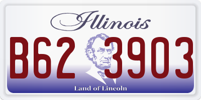 IL license plate B623903