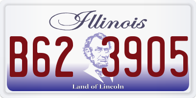 IL license plate B623905