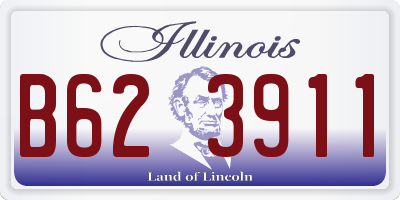 IL license plate B623911
