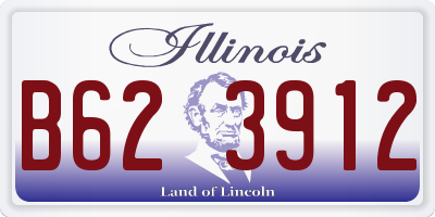 IL license plate B623912