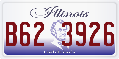 IL license plate B623926