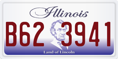 IL license plate B623941