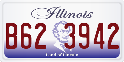 IL license plate B623942