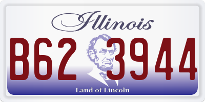 IL license plate B623944