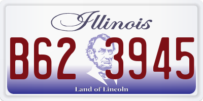 IL license plate B623945