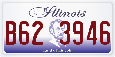 IL license plate B623946