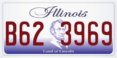 IL license plate B623969