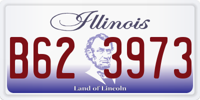 IL license plate B623973