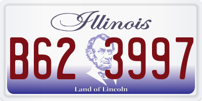 IL license plate B623997