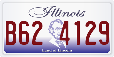 IL license plate B624129