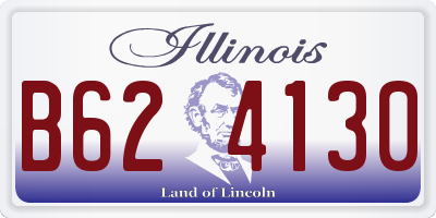 IL license plate B624130