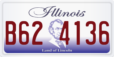 IL license plate B624136