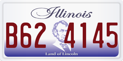 IL license plate B624145