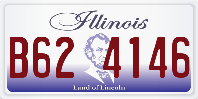 IL license plate B624146