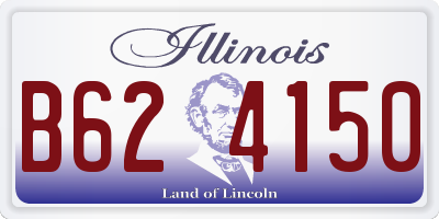 IL license plate B624150
