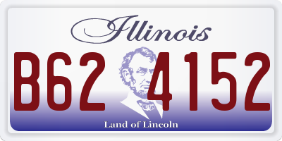 IL license plate B624152
