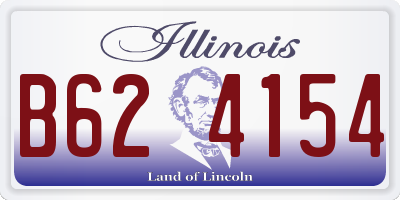 IL license plate B624154