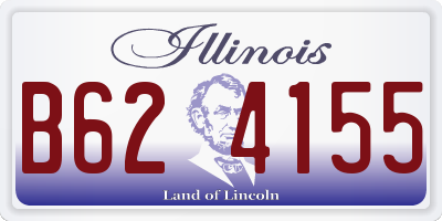 IL license plate B624155