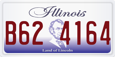 IL license plate B624164