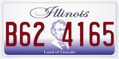 IL license plate B624165