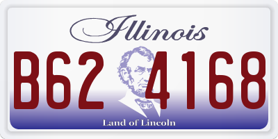 IL license plate B624168