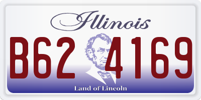 IL license plate B624169