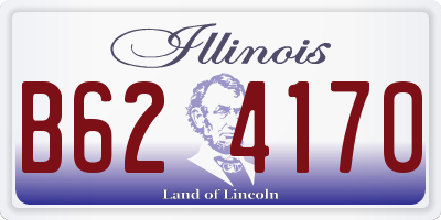 IL license plate B624170