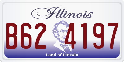IL license plate B624197