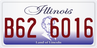 IL license plate B626016