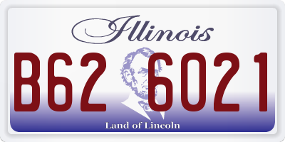 IL license plate B626021