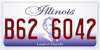 IL license plate B626042