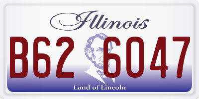 IL license plate B626047