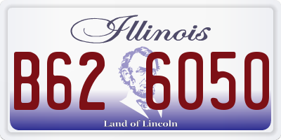 IL license plate B626050