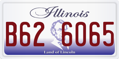 IL license plate B626065