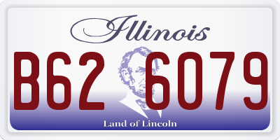 IL license plate B626079