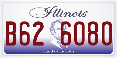 IL license plate B626080