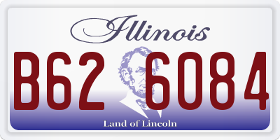 IL license plate B626084